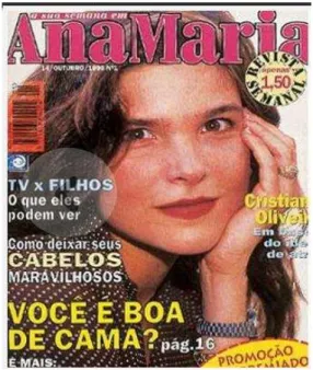 Figura 3  –  Primeira edição da revista AnaMaria, lançada em Outubro de 1996