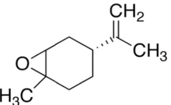 Fig. 1. Structure of (+)-limonene epoxide.