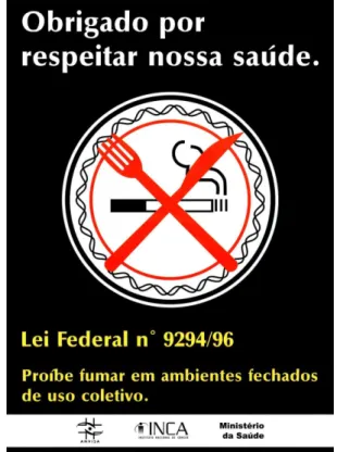 Figura 5- anúncio 1 do Ministério da Saúde- combate ao fumo (ANEXO A) 