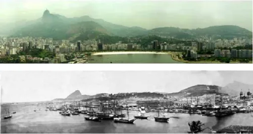 Figura 1 Rio: presente e passado    