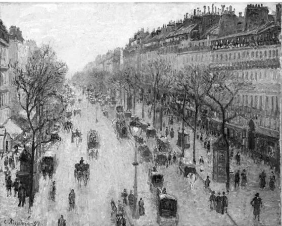 Figura 1 – O Boulevard Montmartre em 1897