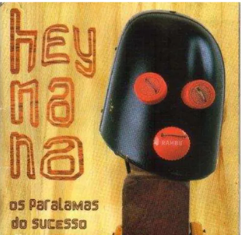 Figura 3 – Capa do CD Hey Na Na, de Os Paralamas do Sucesso 