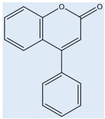 Figure 2 - Basic chemical structure of neoflavonoids. 
