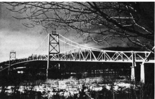 Figura 2.4 –Fotografia de St. Mary’s Bridge, similar à Point Pleasant Bridge  