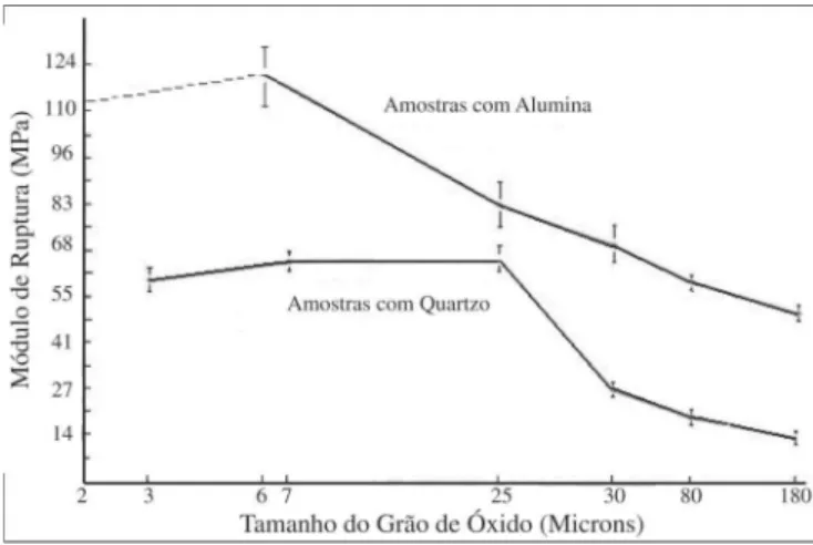 Figura 6: Imagem de trinca periférica ao redor do grão de quartzo, obtida em microscópio eletrônico de transmissão [11].