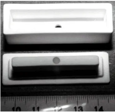 Figura 7: Caixa de alumina usada em aplicações científicas produzida por MIBP.