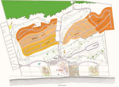 Figura 2: Master Plan - Aquiraz Riviera  Fonte: Nasser Hissa Arquitetos Associados. 