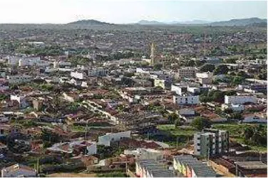 Figura 3 – Vista panorâmica da cidade de Cajazeiras-PB - 2017 