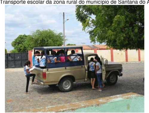 Figura 5  –  Transporte escolar da zona rural do município de Santana do Acaraú (II) 