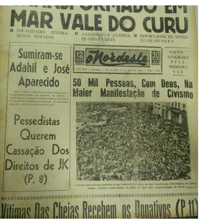 Fig. 08: O povo cearense na Marcha da Vitória . 