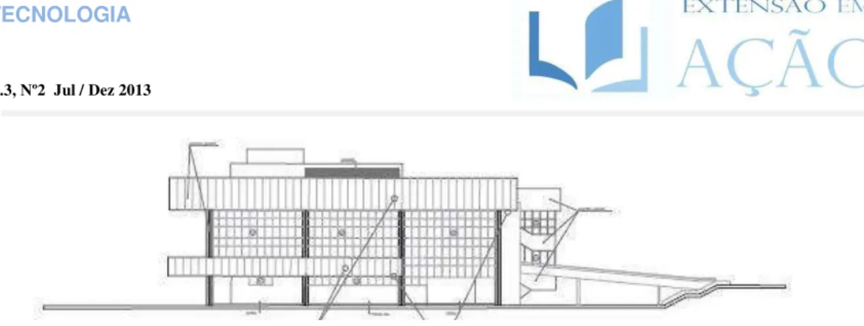 Figura 8 : Plantas Térreo e 1° pavimento do NPD/UFC Arq.Nearco Araujo. 