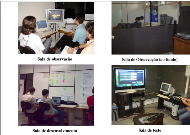 Figura 3 - Laboratório de estudos do Usuário e da Qualidade do Uso de Sistemas. 