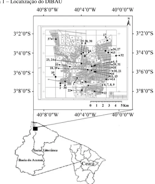 Figura 1 – Localização do DIBAU 