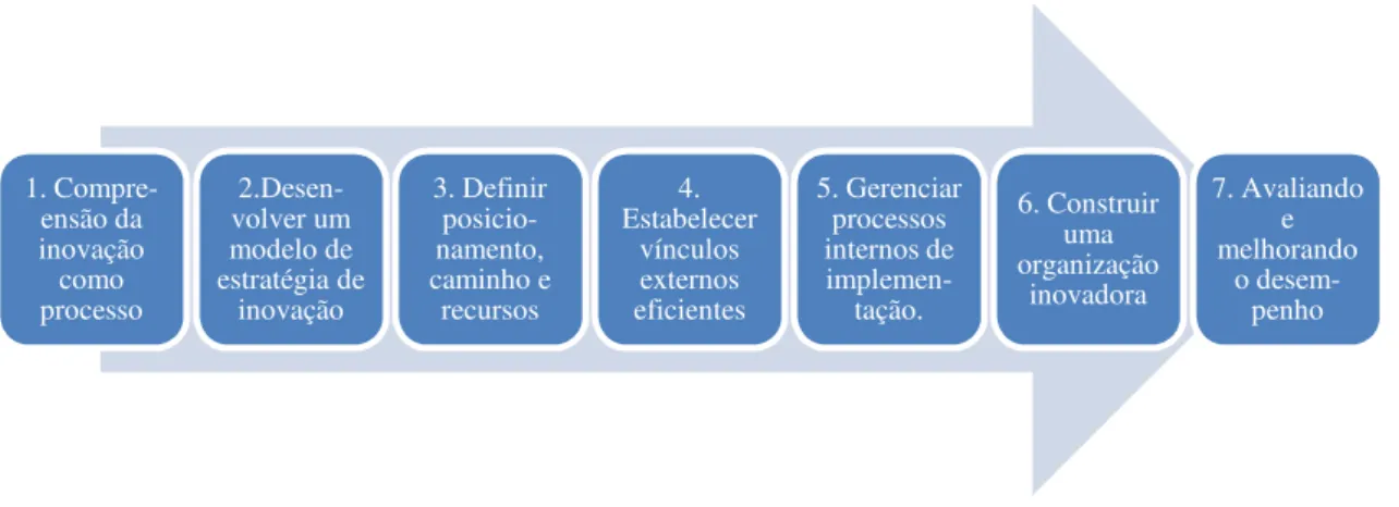 Figura 6 - Framework para implementação de inovação como gestão estratégica. 
