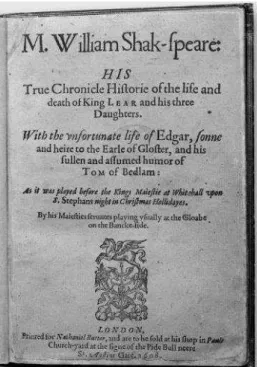 Figura 07  –  Primeiro in quarto de Rei Lear, 1608, STC22292, Houghton Library, Harvard University