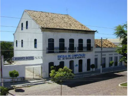 Foto 4. Sobrado da Rua da Matriz, volume e fachada principal. Fotografia IPHAN. 