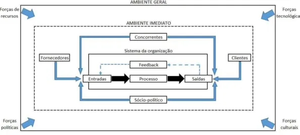 Figura 2:  Atores/Fatores atuantes em um sistema organizacional 