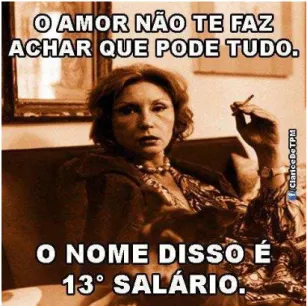 Figura 4 – Clarice Lispector e o amor. 