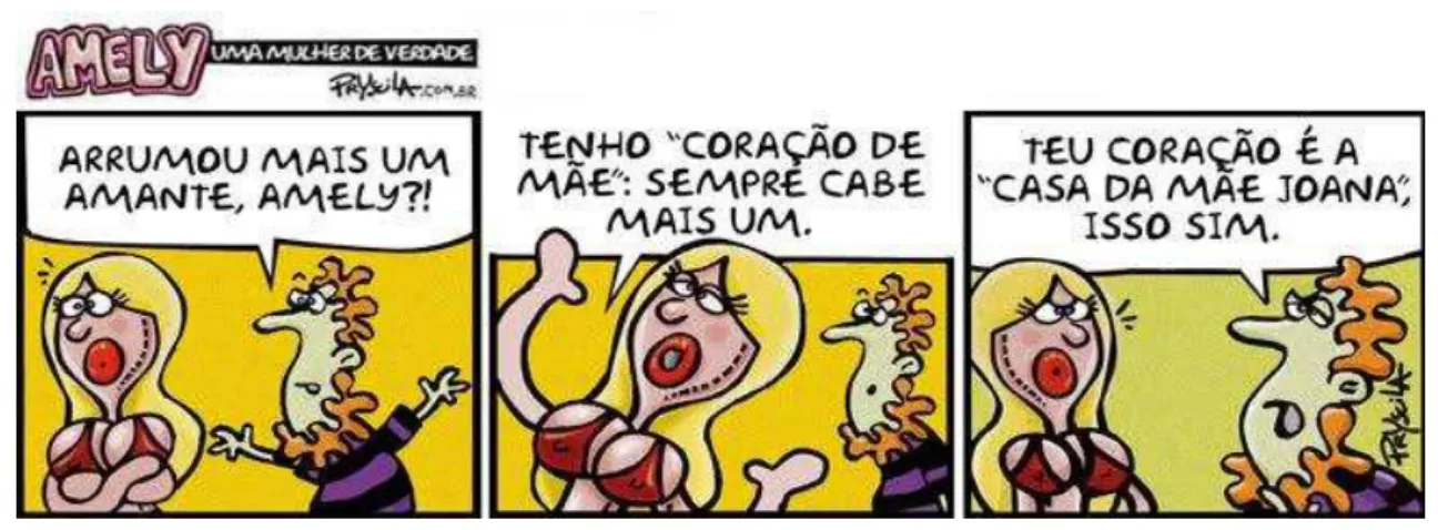Figura 12 – Amely, uma mulher de verdade. 
