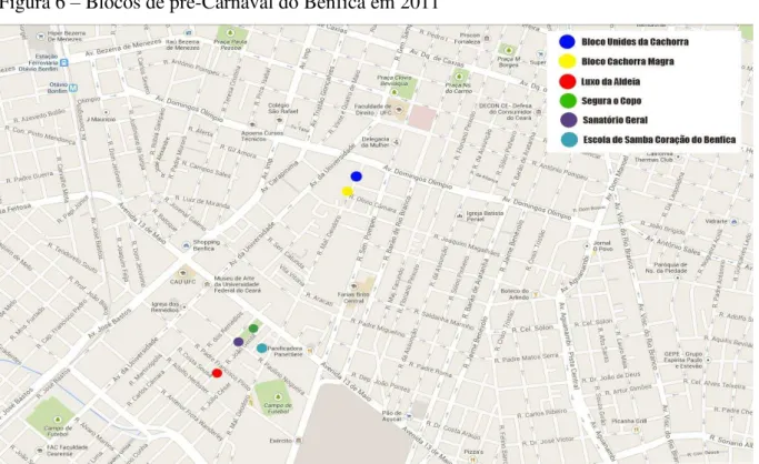Figura 6  –  Blocos de pré-Carnaval do Benfica em 2011 