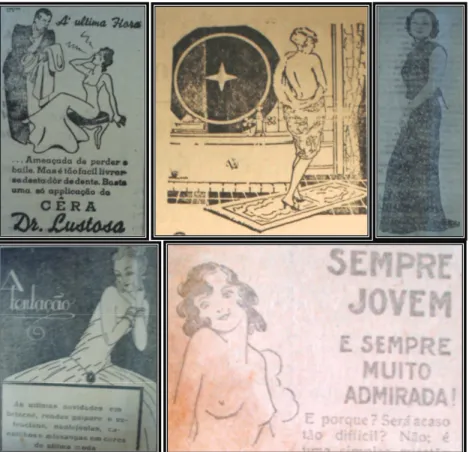 Figura 01 – Anúncios publicitários veiculados no Jornal O Nordeste. 
