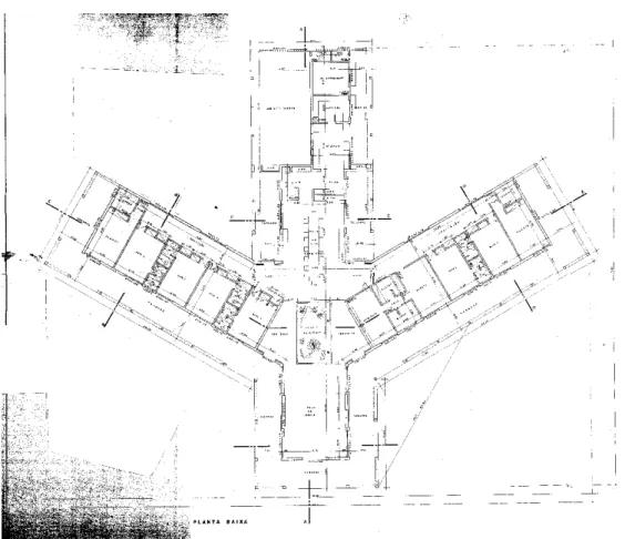 Figura 1: Planta da Casa da Fazenda Santa Fé 