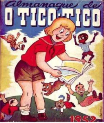 Figura 1 - Almanaque Tico-Tico, primeira revista infantil editada no Brasil. 