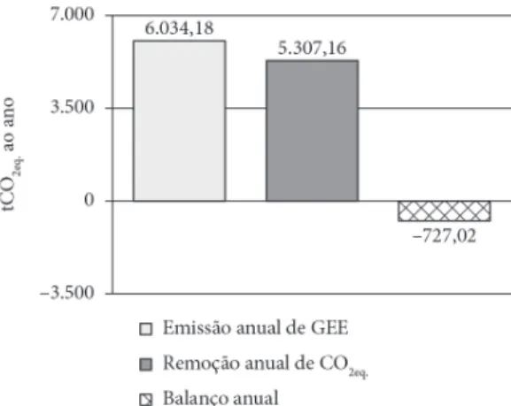Figura  1. Balanço geral das emissões e remoções de 