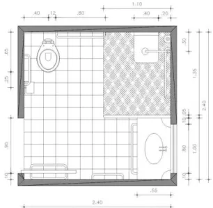 Fig. 8. Vista 1 - Banheiro