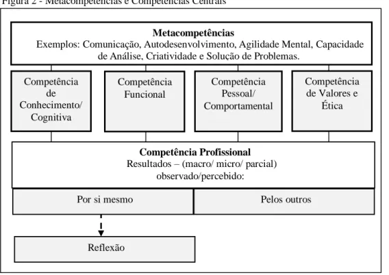 Figura 2 - Metacompetências e Competências Centrais 