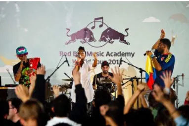 Figura 4: Festival Red Bull Music Academy realizado em São Paulo, capital  Fonte: Site da Red Bull 