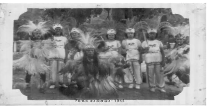FIGURA 1 - Bloco Carnavalesco Filhos do Sertão (1944) 