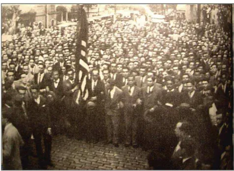 FIGURA 3: Manifestação Popular em 23 de maio de 1932.  