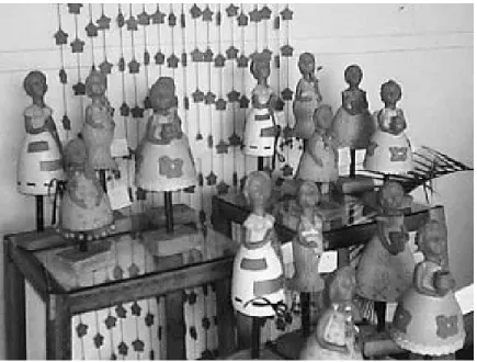 Figura 2 – Bonecas das ceramistas de Poty Velho – Teresina –  Piauí 