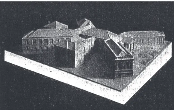 Figura 3: Maquete do Instituto de Radium mostrada na Exposição Pasteur, em Estrasburgo, 1923 (La Presse..., 20 out