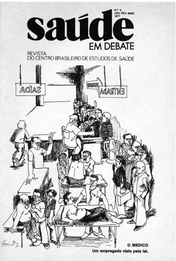 Figura 2: Capa de Saúde em Debate, número 2 (jan.-mar. 1977)