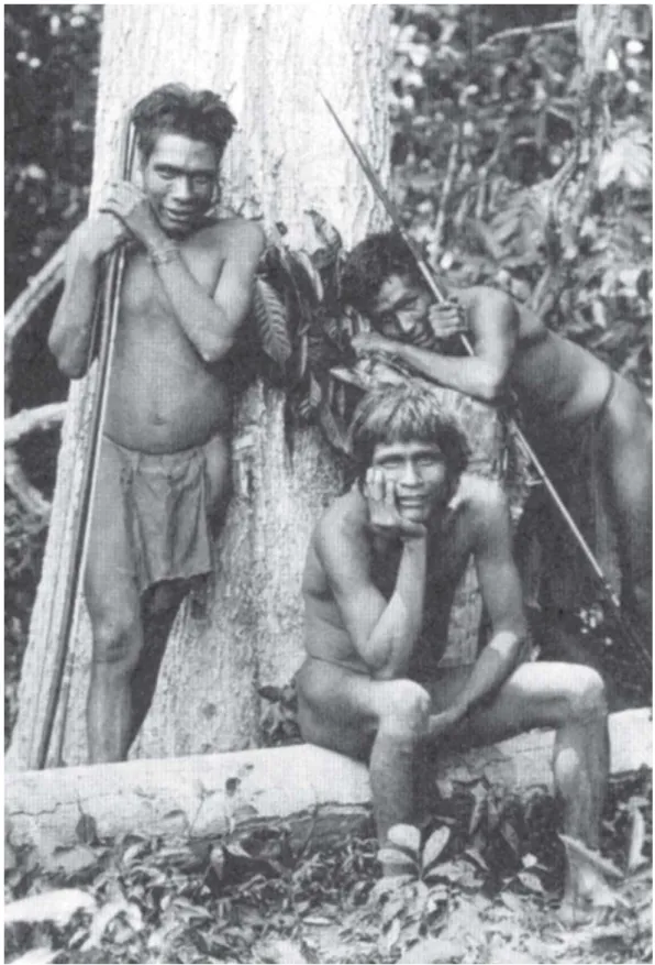 Figura 6: Índios botocudo, 1905, foto de Walter Gable (Biblioteca Nacional)