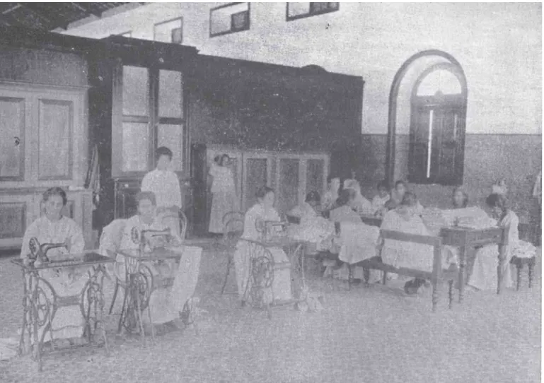 Figura 11: Sala de costura (Brasil, MJNI, 1904-1905, Anexo)