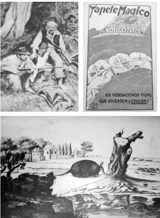 Figura 3  Acima, à esquerda, Caipiras negaceando, de Almeida Júnior, ano , página não numerada