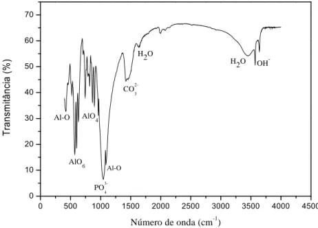 Figura 12. Espectroscopia de Infravermelho da amostra HA-05.