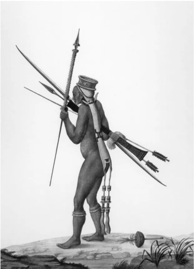 Figura 3  Índio Caripuna (Ferreira, 1971, prancha 122).
