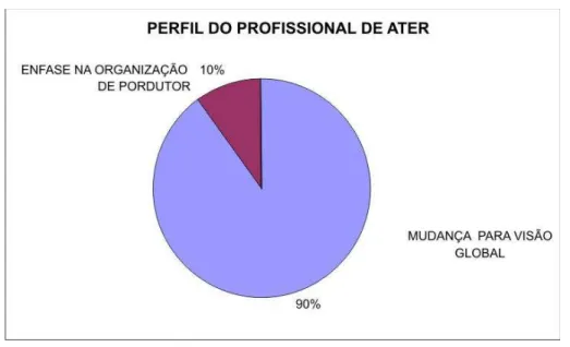 Gráfico 5- Perfil dos profissionais de ATER 