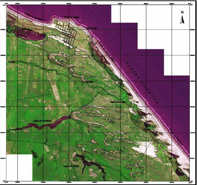 FIGURA 27 – Imagem Ikonos, datadas de 2003, base para a construção do mapa de unidades  geoambientais de 2007