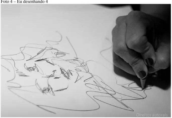Foto 4 – Eu desenhando 4 