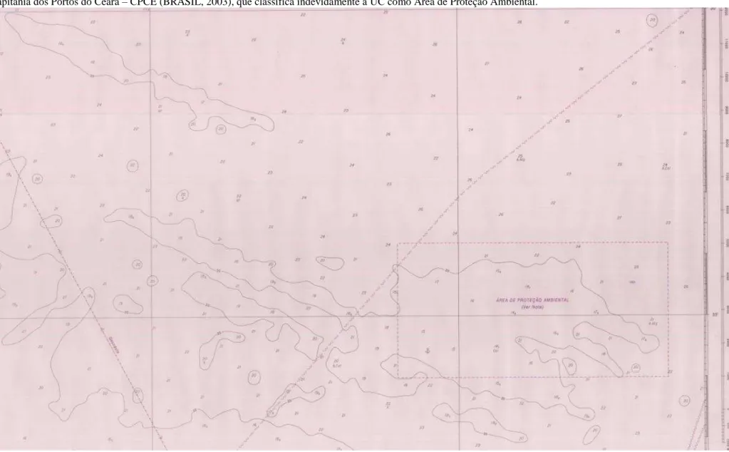 Figura 2  –  Região de localização do PEMPRM, com destaque de sua poligonal (retângulo de linha tracejada) e das características oceanográficas