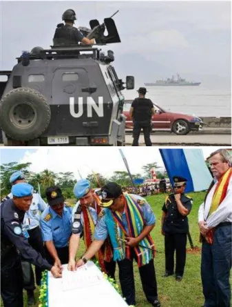 Figura 10: Missão das Nações Unidas em Timor. 