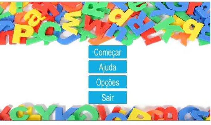 Figura 7 – Menu Inicial