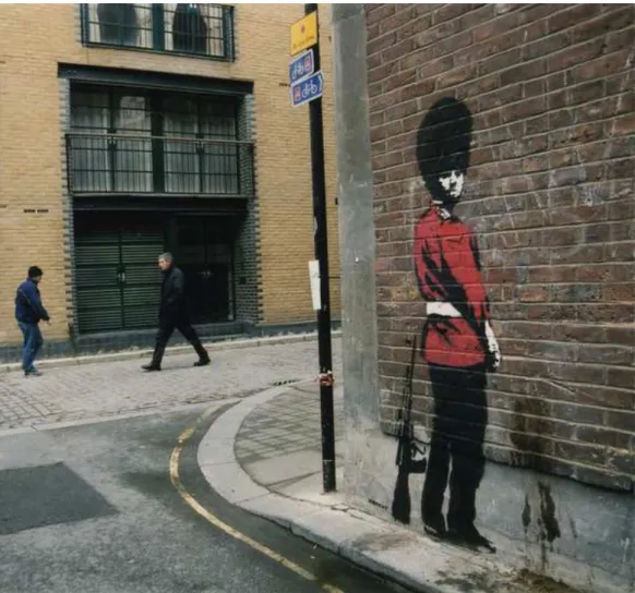 Figura 13- Stencil de Banksy  