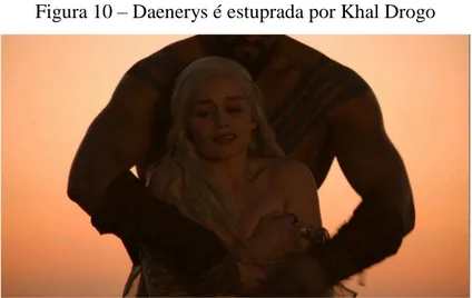 Figura 10  –  Daenerys é estuprada por Khal Drogo 