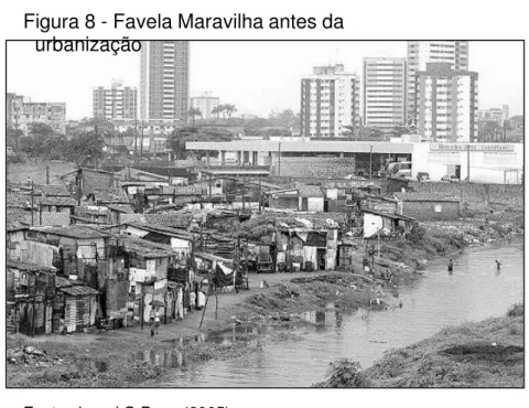 Figura 8 - Favela Maravilha antes da  urbanização 